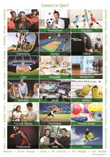 Sports Careers Poster
